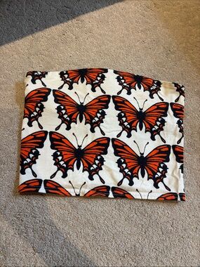 Urban Outfitters Monarch Butterfly Tube Top